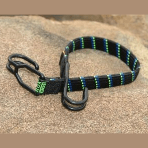 Sangle extensible de longueur fixe avec crochets fermés 